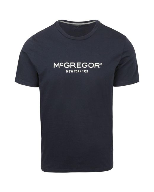 T-shirt Essential T-Shirt Logo Marine Mcgregor pour homme en coloris Blue