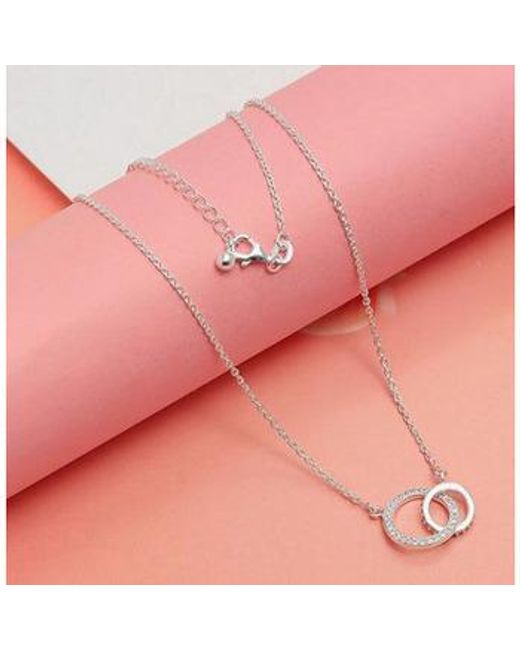 Collier Bicll040-Plateado Bibei en coloris Metallic