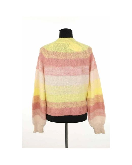 Pull Pull jaune Maje en coloris Yellow