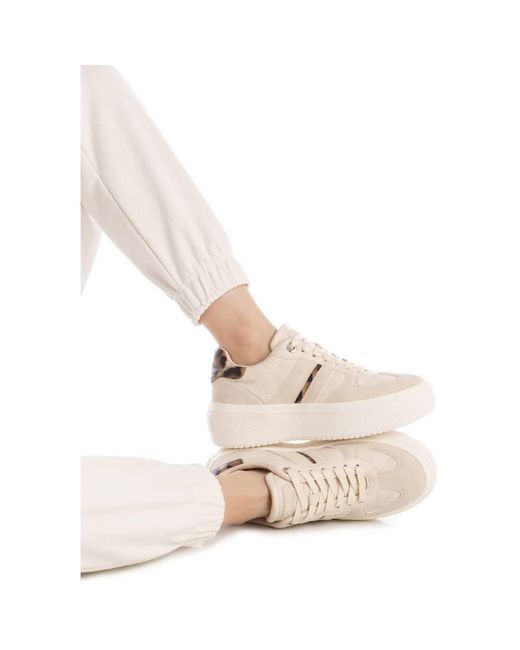 Baskets basses 17295301 Refresh en coloris Natural