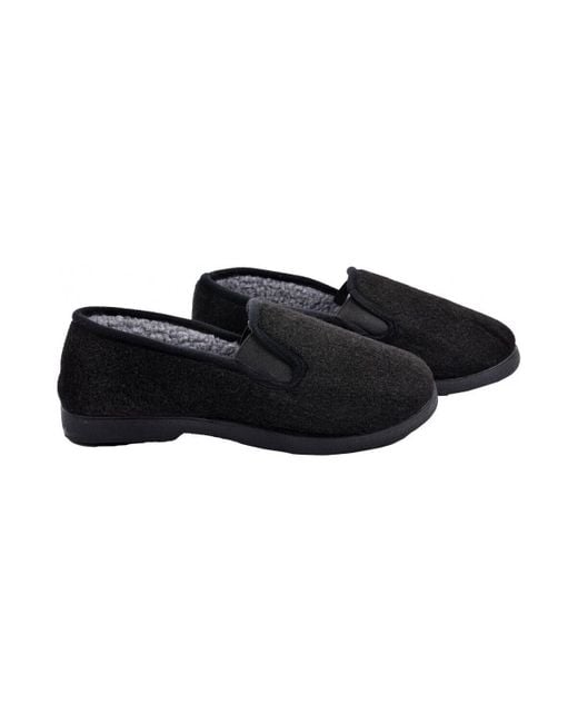Chaussons CHARENTAISE Mixte Pantoufle PREMIUM ZH22827 NOIR Ozabi pour homme en coloris Black