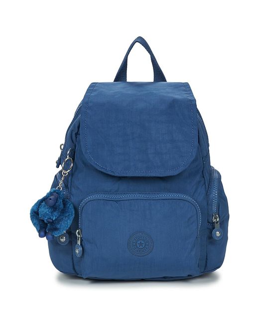 Zaini City Zip Mini di Kipling in Blue