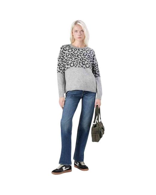 Pull 077-52251275559251 ONLY en coloris Gray