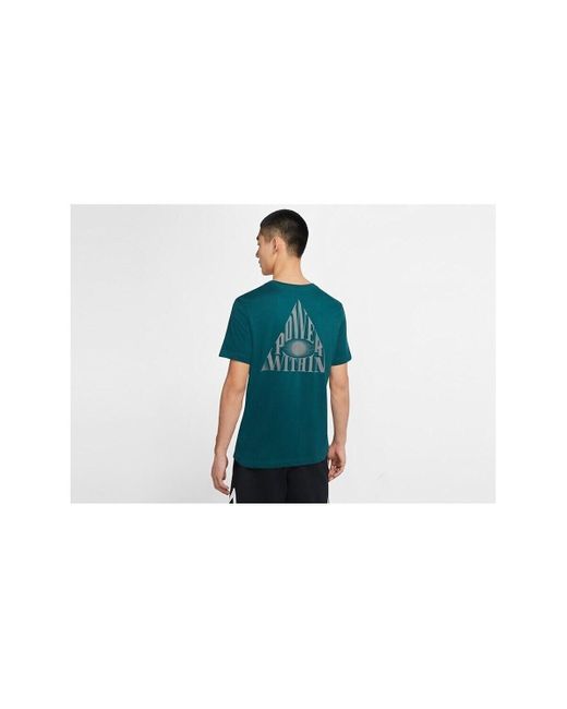 T-shirt Kyrie Irving Logo Dri-fit Nike pour homme en coloris Blue