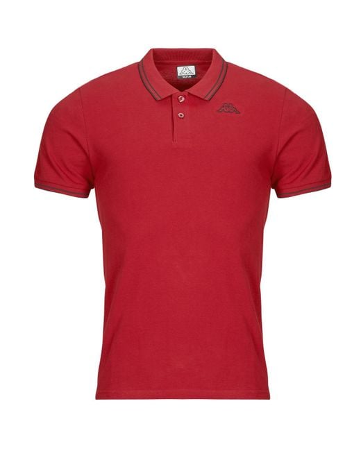Polo Ezio2 di Kappa in Red da Uomo