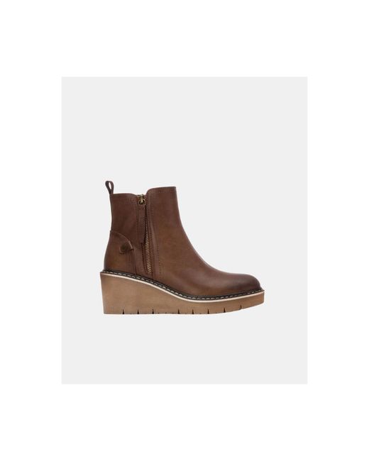 Bottines 173204 Refresh en coloris Brown