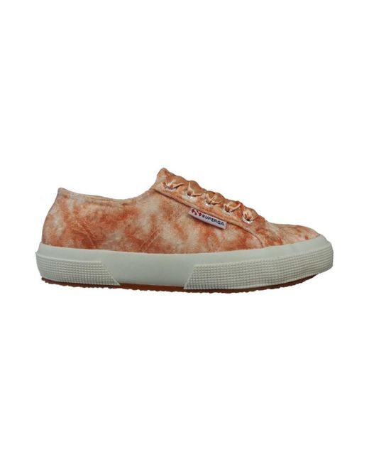 superga velvet trainers