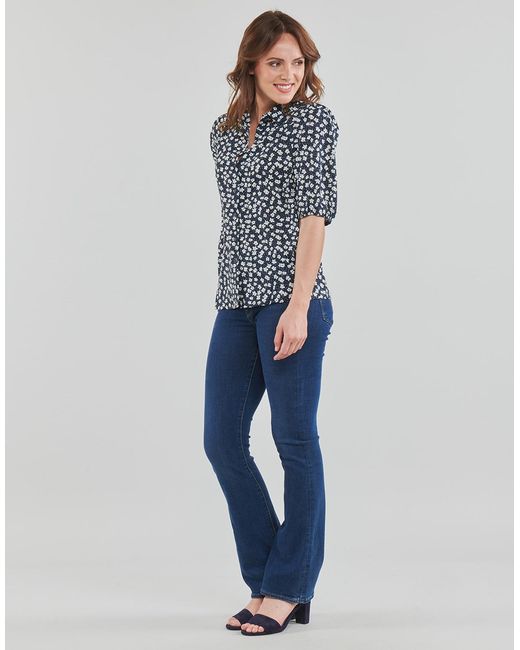Blouses 13-Pamela-Printt Chattawak en coloris Black