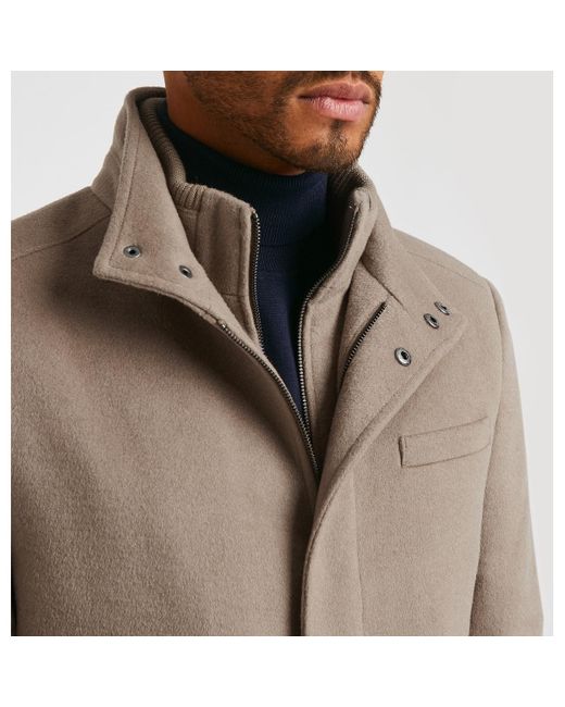 Manteau Manteau Zippe Brice Pour Homme En Coloris Neutre Lyst