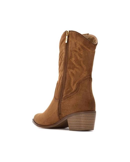 Bottines 14430702 Xti en coloris Brown