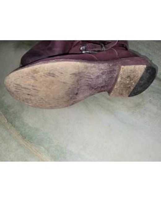 Boots Boots Prune Felmini en coloris Purple