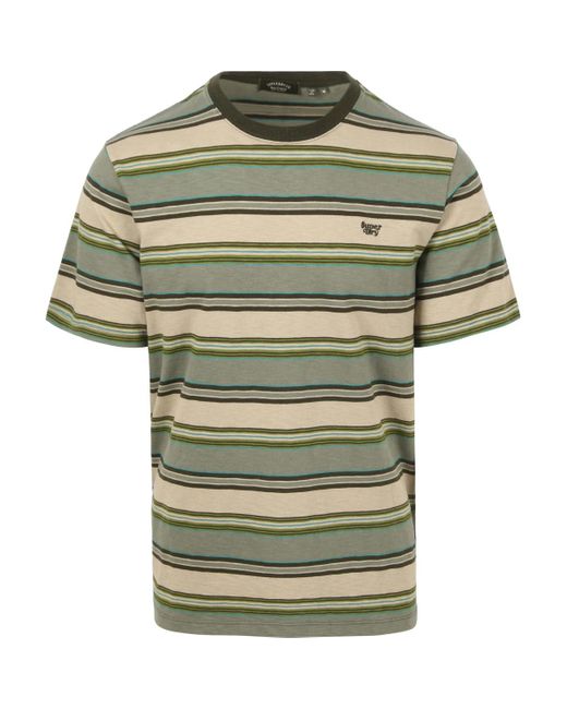 T-shirt T-Shirt Rayures Vert Superdry pour homme en coloris Green