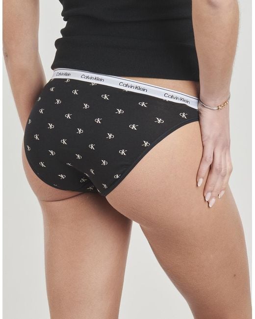 Calvin Klein Slips Bikini X5 in het Black