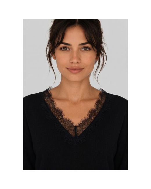 Pull Augustin Grace & Mila en coloris Black