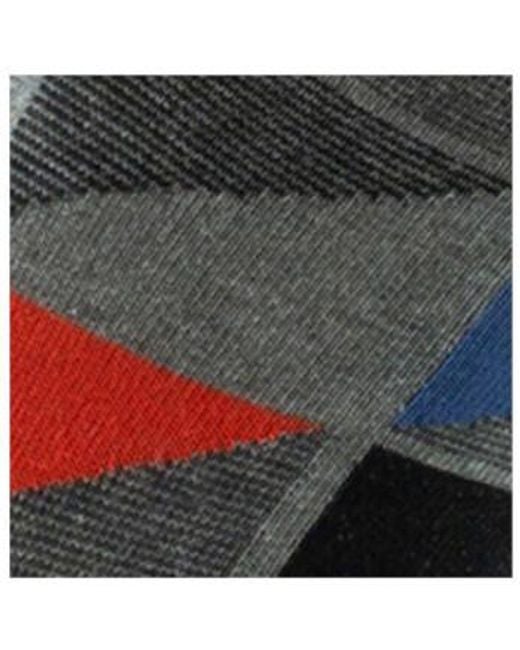 Chaussettes Mi-chaussettes en coton motif géométrique MADE IN FRANCE Kindy pour homme en coloris Gray