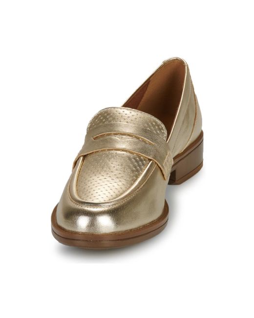 Geox Mocassins D Jaylon 2 in het Metallic