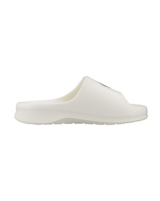 Lacoste Slippers Serve Slide 2.0 in het White voor heren