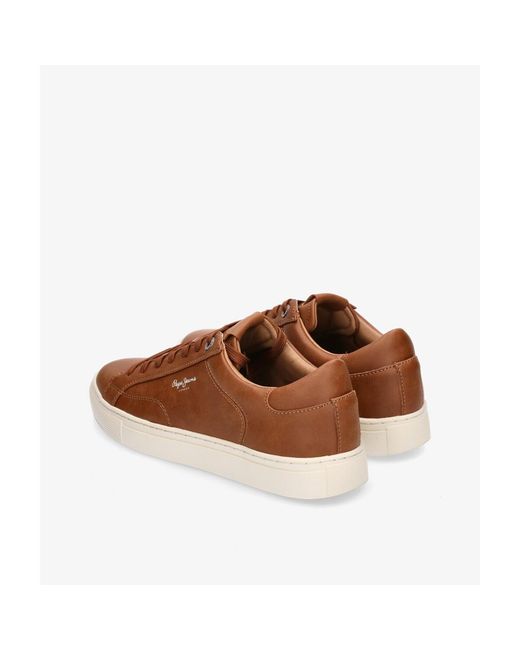 Baskets basses JOE BASIC Pepe Jeans pour homme en coloris Brown