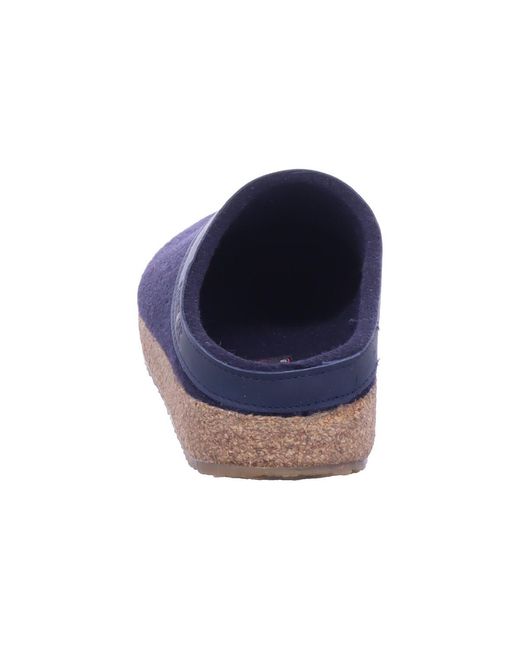 Chaussons Haflinger en coloris Blue