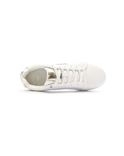 Baskets Basses Ashew Kappa en coloris White