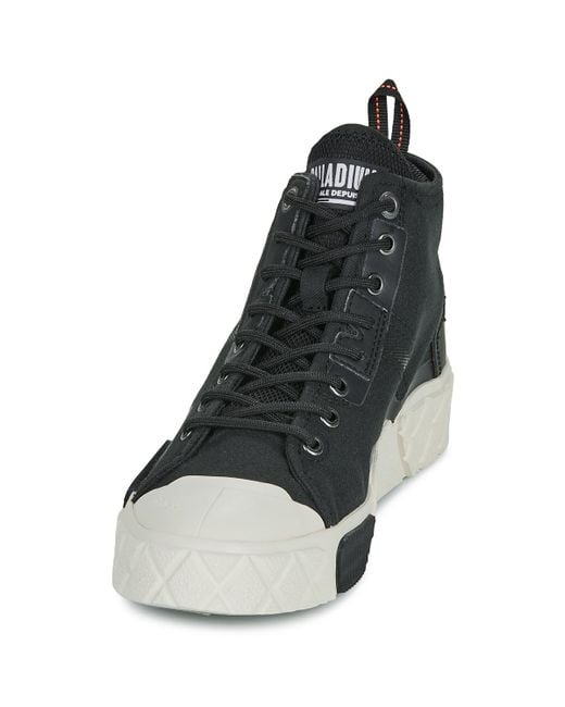 Baskets montantes PALLA ACE CITY SHELL CHUK 2 Palladium pour homme en coloris Black