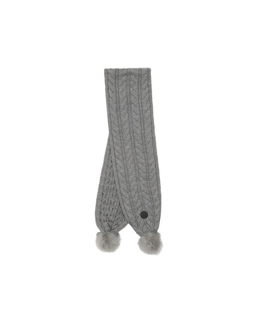Echarpe Pompon Guess en coloris Gray