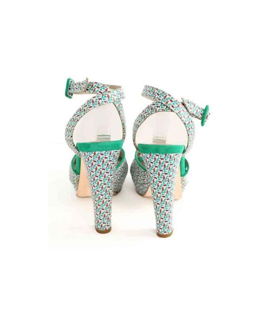 Sandales à talon Talons verts Paul & Joe en coloris Green