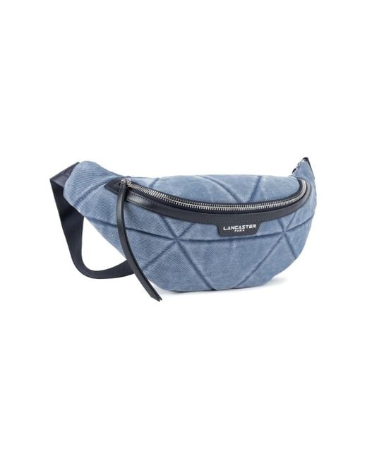 Sac banane Banane Ref 64788 Bleu 27*12*2 cm Lancaster en coloris Blue