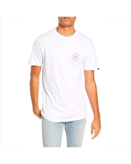 Vans T-Shirt Lange Mouw in het White voor heren