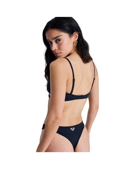 Maillots de bain Solid Essentials Bandeau Roxy en coloris Blue