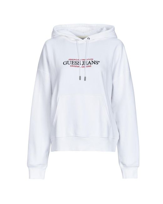 Guess Sweater Gj Hood Os American in het Blue