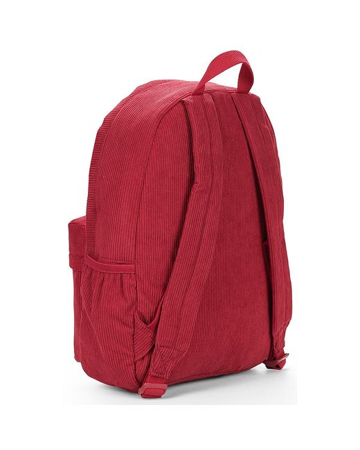 Roxy Red Rucksack Echoes Cord Backpack