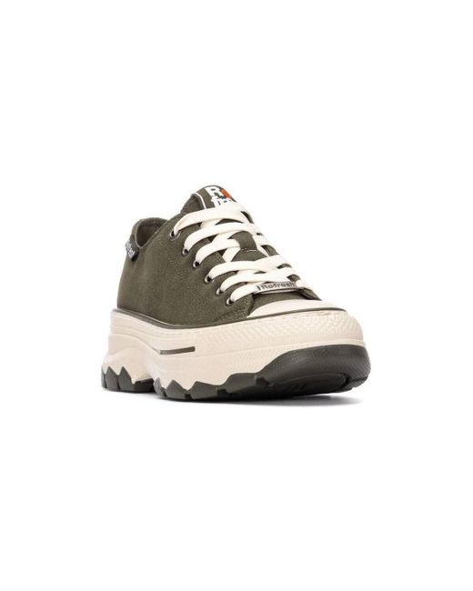 Baskets basses 17307903 Refresh en coloris Green