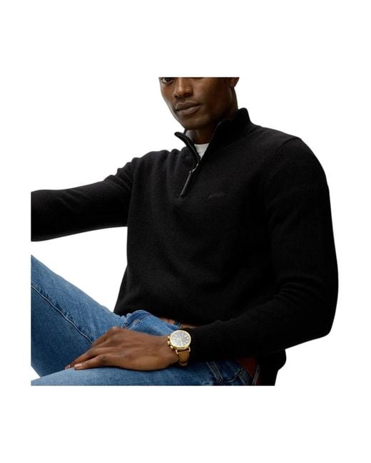 Pull Camionneur Superdry pour homme en coloris Black