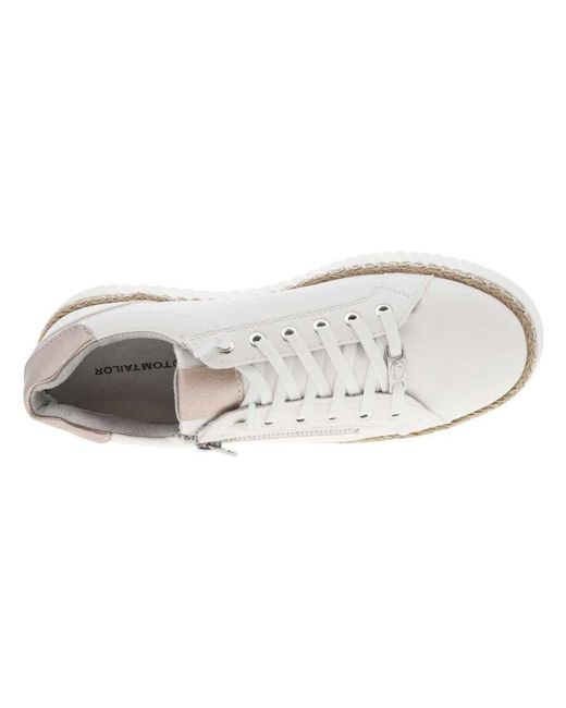 Baskets Basses 779301 Tom Tailor en coloris White