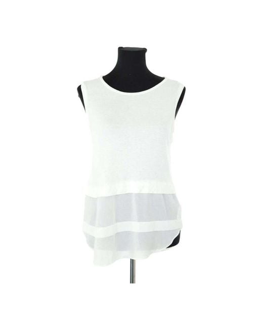 Blouses Top blanc MICHAEL Michael Kors en coloris White