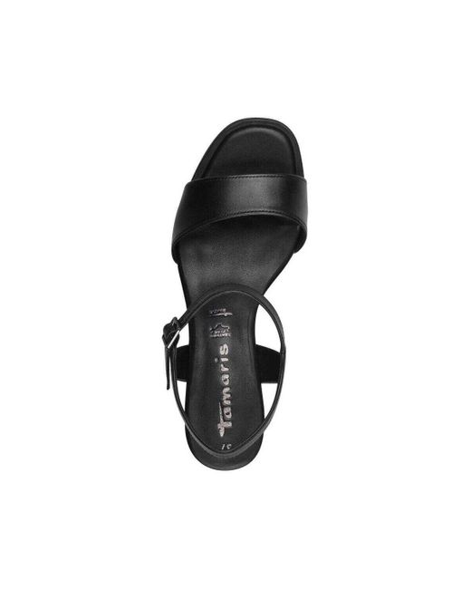 Sandales black casual open sandals Tamaris