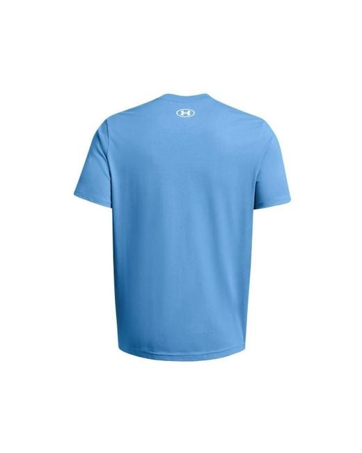 T-shirt Sportstyle Update Under Armour pour homme en coloris Blue