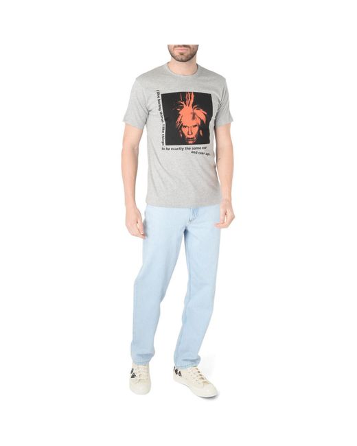 T-shirt T-Shirt Comme Des Garçons Shirt Gris Andy Warhol Comme des Garçons en coloris Gray