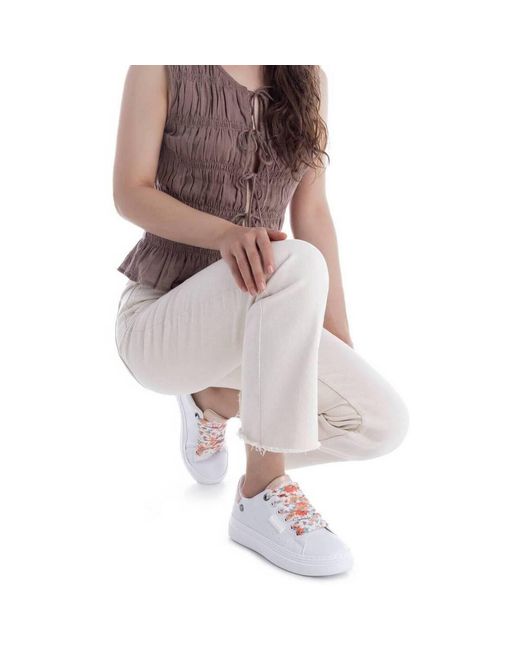 Baskets basses 17522701 Refresh en coloris White