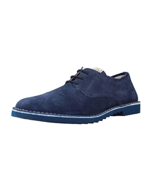 Stonefly Nette Schoenen Super 2 Velour Print (6340) in het Blauw voor heren  - Lyst