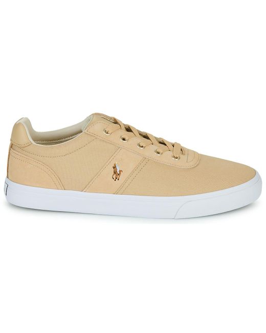 Baskets basses HANFORD-SNEAKERS-LOW TOP LACE Polo Ralph Lauren en coloris Natural