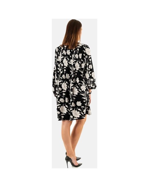 Robe 20119492 Ichi en coloris Black