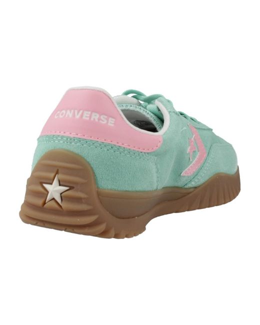 Baskets RUN STAR TRAINER OX Converse en coloris Green