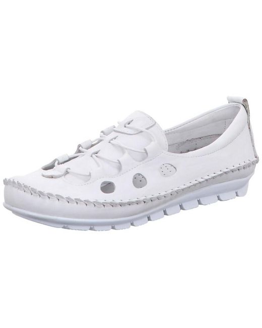 Ballerines Gemini en coloris White