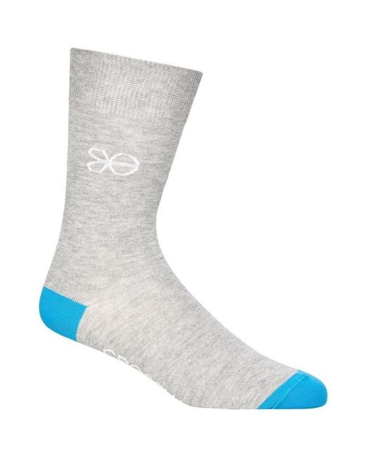 Chaussettes Posical Crosshatch pour homme en coloris Gray