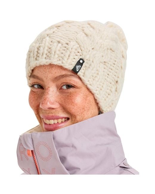 Bonnet Winter Roxy en coloris Natural