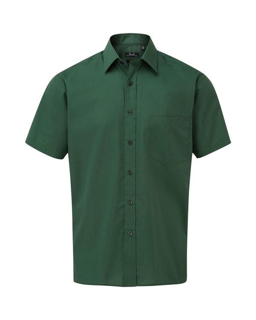 Chemise Poplin PREMIER pour homme en coloris Green