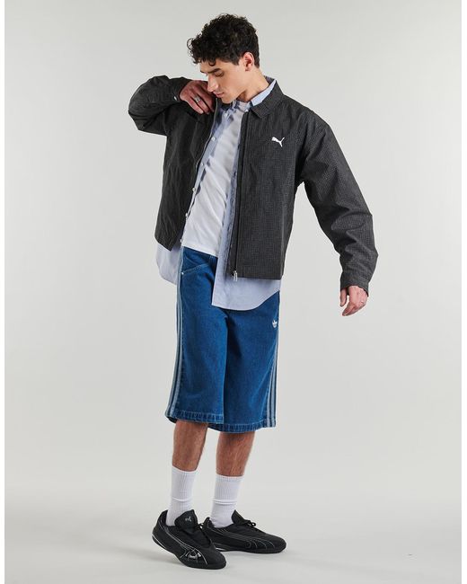 PUMA Windjack Wardrobe Essential Chore Jacket in het Gray voor heren