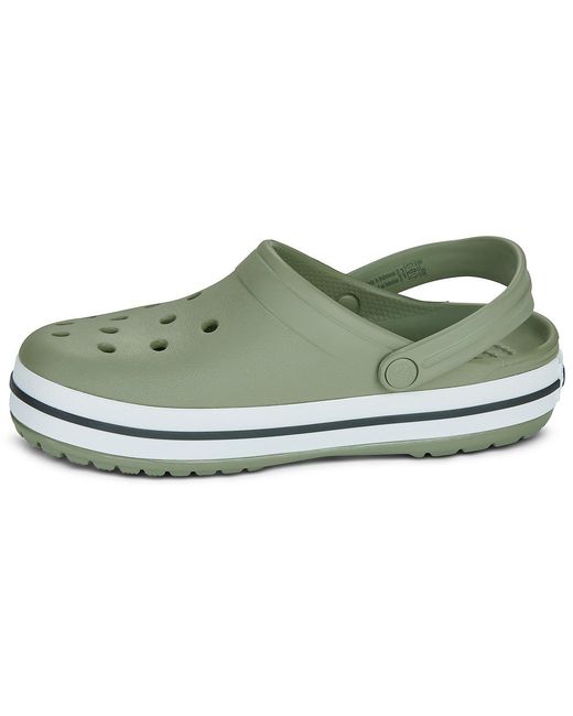 CROCSTM Clogs Crocband in Green für Herren